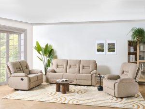 Rozkładany fotel BERGEN Beżowy 5