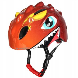 Kask rowerowy dziecięcy Wozinsky lekki S - czerwony 5