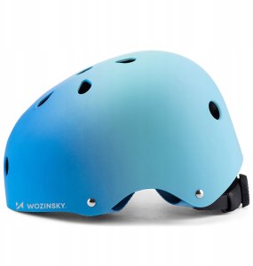 Wozinsky Kask rowerowy BMX/hulajnoga Wozinsky  S - gradient niebieski 2
