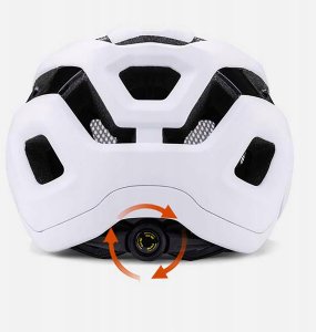 Kask rowerowy MTB Wozinsky  lekki L - czarno-biały 9