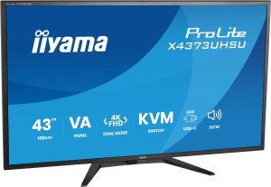 Monitor iiyama ProLite X4373UHSU-B2 3