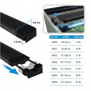 Fluval Fluval AquaSky LED 3.0 33W 115-146cm 4