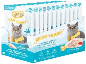 MOOCHIE Happy Tummy Tuna Recipe Topping Chicken Breast In Jelly (Zdrowe jelita) 70g 4