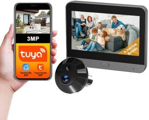 Wizjer elektroniczny do drzwi VIZOA RH-PD10-B 2