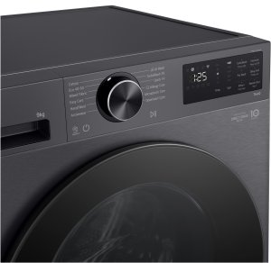 Pralka LG 9 kg głębokość 47.5 cm 1200 apgr/min. czarna matowa - Velas pralka z przednim załadunkiem F2X50S9TBB.AEBQNMR (8806096614297) 2