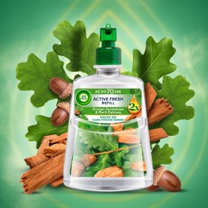 Air Wick WKŁAD ACTIVE FRESH DRZEWO SANDAŁOWE & MECH DĘBOWY 228ML 2