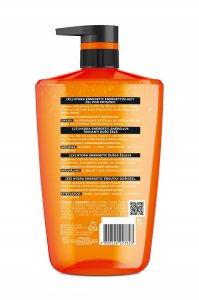 LOR MEN Żel p/prysznic 1000ml Hydra Energetic& 2