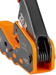 Neo Tools Szczypce do zaciskania wtyków przelotowych RJ45 128