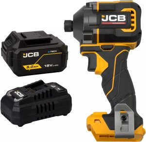 JCB Professional 18V Zakrętarka Udarowa 230Nm Ładowarka 4.5A Akumulator 5Ah 3