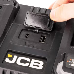 JCB Professional 18V Zakrętarka Udarowa 230Nm Dual Charger 4.5A Bateria 4Ah 13