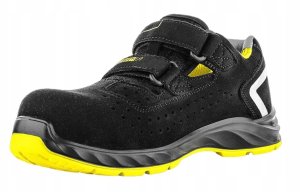Sandały ochronne VM FOOTWEAR Edmonton 2275-S1PL ESD, rozm. 41, czarno-żółte 11