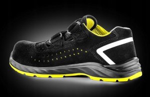 Sandały ochronne VM FOOTWEAR Edmonton 2275-S1PL ESD, rozm. 43, czarno-żółte 15