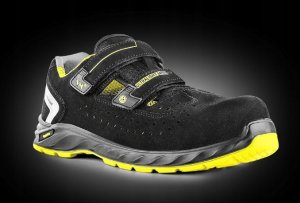 Sandały ochronne VM FOOTWEAR Edmonton 2275-S1PL ESD, rozm. 43, czarno-żółte 9