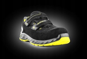 Sandały ochronne VM FOOTWEAR Edmonton 2275-S1PL ESD, rozm. 42, czarno-żółte 12