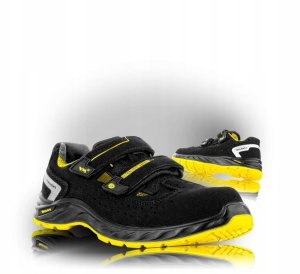 Sandały ochronne VM FOOTWEAR Edmonton 2275-S1PL ESD, rozm. 42, czarno-żółte 16