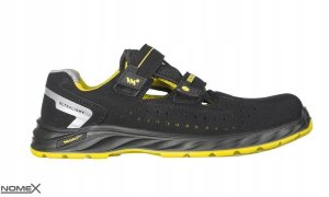 Sandały ochronne VM FOOTWEAR Edmonton 2275-S1PL ESD, rozm. 42, czarno-żółte 6