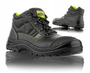 Trzewiki ochronne VM FOOTWEAR Stockholm 3280-S3, rozm. 41, czarne 3