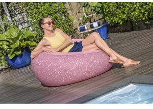 Fotel dmuchany 112x112x66cm B75155 91655 4