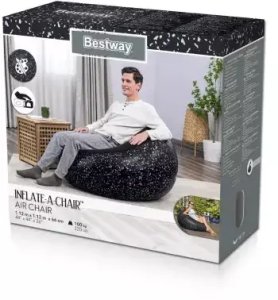 Fotel dmuchany 112x112x66cm B75153 91631 2