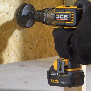 Wiertarko-wkrętarka JCB Professional 18V 18 V 1 x akumulator 4 Ah 10