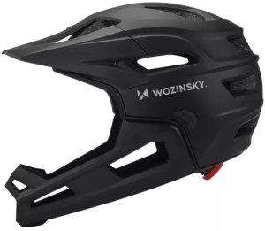 Kask rowerowy fullface Wozinsky lekki L - czarny 2