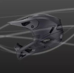 Kask rowerowy fullface Wozinsky z osłoną szczęki L - czarny 2