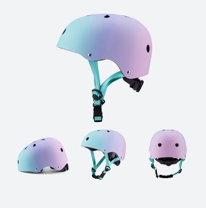 Wozinsky Kask rowerowy BMX/hulajnoga Wozinsky  M - gradient różowy 7