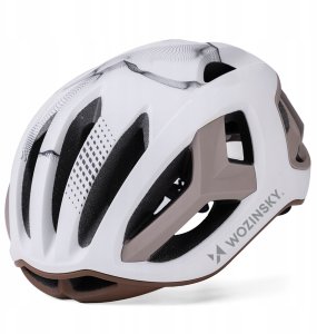 Kask rowerowy szosowy Wozinsky ultracienki L - taupe 2