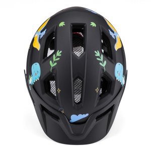 Kask rowerowy dziecięcy MTB Wozinsky z odpinanym daszkiem S - czarny 4