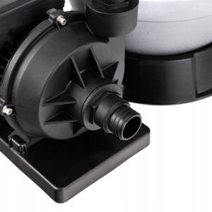 Lehmann HG 1 Pompa piaskowa do basenu filtrująca manometr 8000 l/h panel 13