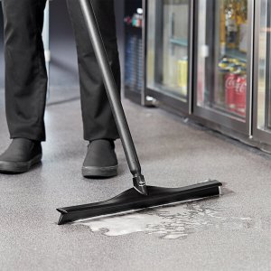 Floor scraper, Vikan, 60x8x9.5 cm, black, TPE rubber/PP, 60 cm, with single blade, ultra hygienic 2