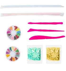 Slime Zestaw Do Robienia Glutów Dla Dzieci Masa Sensoryczna Ogromny Zestaw 7