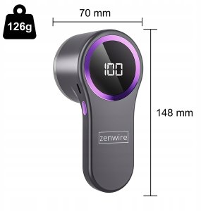 Golarka do ubrań Golarka Maszynka do Ubrań Swetrów Elektryczna Akumulatorowa Sieciowa USB-C 11