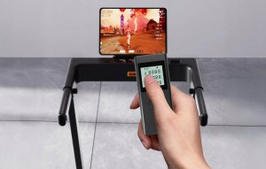 Składana bieżnia elektryczna DeerRun A1 Pro Move + (czarna) 9