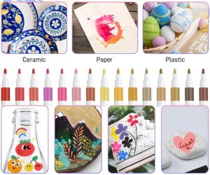 Extralink | Zestaw markerów akrylowych 48 kolorów | do malowania 48 szt 4