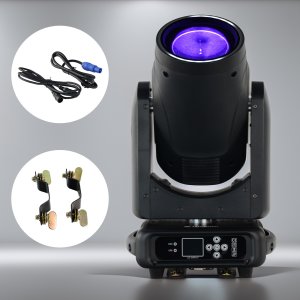 Lampa studyjna Krups Głowa ruchoma SLR-BEAM 12R 295W RING pryzmat zoom Lucendi one size 5