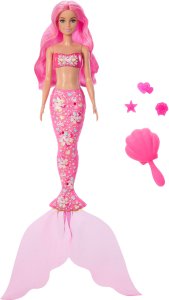 Lalka Barbie Mattel BARBIE COLOR REVEAL zestaw niespodzianek syren seria kamieni szlachetnych (JMW61) 2