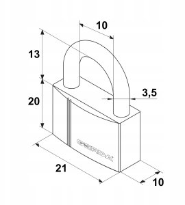 KŁÓDKA PAŁĄKOWA ALUMINIOWA KAP S20 2