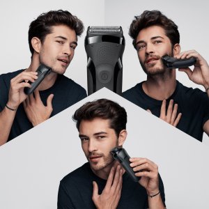 Braun Shaver | 300BT Series 3 | Operating time (max) 30 min | NiMH | Black 2