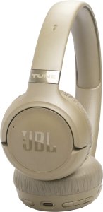 JBL Tune 680NC Zestaw słuchawkowy Przewodowy i Bezprzewodowy Opaska na głowę Połączenia/muzyka USB Type-C Bluetooth Beżowy 5