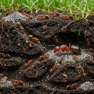Proszek Preparat Środek Trutka Granulat na Mrówki Całe Kolonie i Gniazda Mrówek "Ant Done Micro" 3kg 11