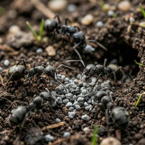Proszek Preparat Środek Trutka Granulat na Mrówki Całe Kolonie i Gniazda Mrówek "Ant Done Micro" 3kg 12
