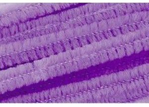 Drucik oplatany 50cm fioletowy 10szt 2
