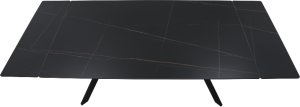 Stół ceramiczny 160(220)x90 IMPERIA czarny Signal 4