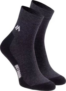 Męskie skarpety za kostkę Martes BENEO 2-PACK black/grey rozmiar 43-46 3