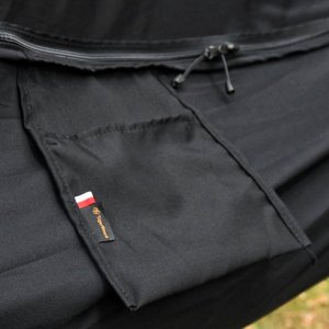 Hamak obozowy TigerWood Niedźwiedź XL z moskitierą czarny 4