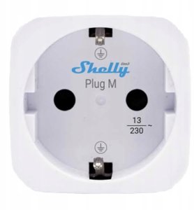 Shelly Inteligentne gniazdko 13A Shelly Plug M Gen3 Matter biały 2