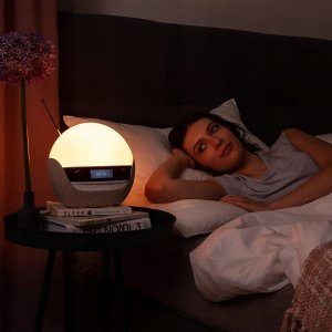Lumie Bodyclock Luxe 700FM Lampa Wschodu Słońca Bluetooth Radio FM Budzik 3