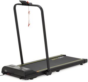 Bieżnia elektryczna, domowa 12 km/h z pilotem i aplikacją na telefon treningowa, składana UNIWERSALNY 39