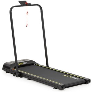 Bieżnia elektryczna, domowa 12 km/h z pilotem i aplikacją na telefon treningowa, składana UNIWERSALNY 40